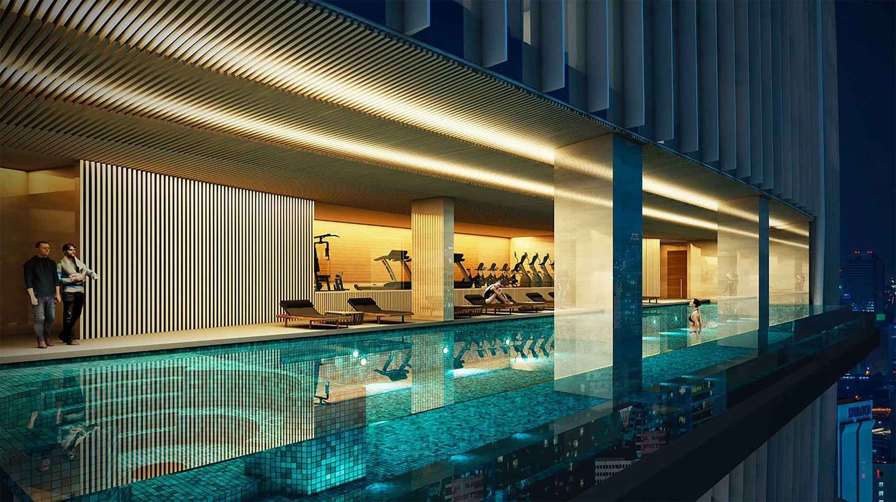 The infinity pool